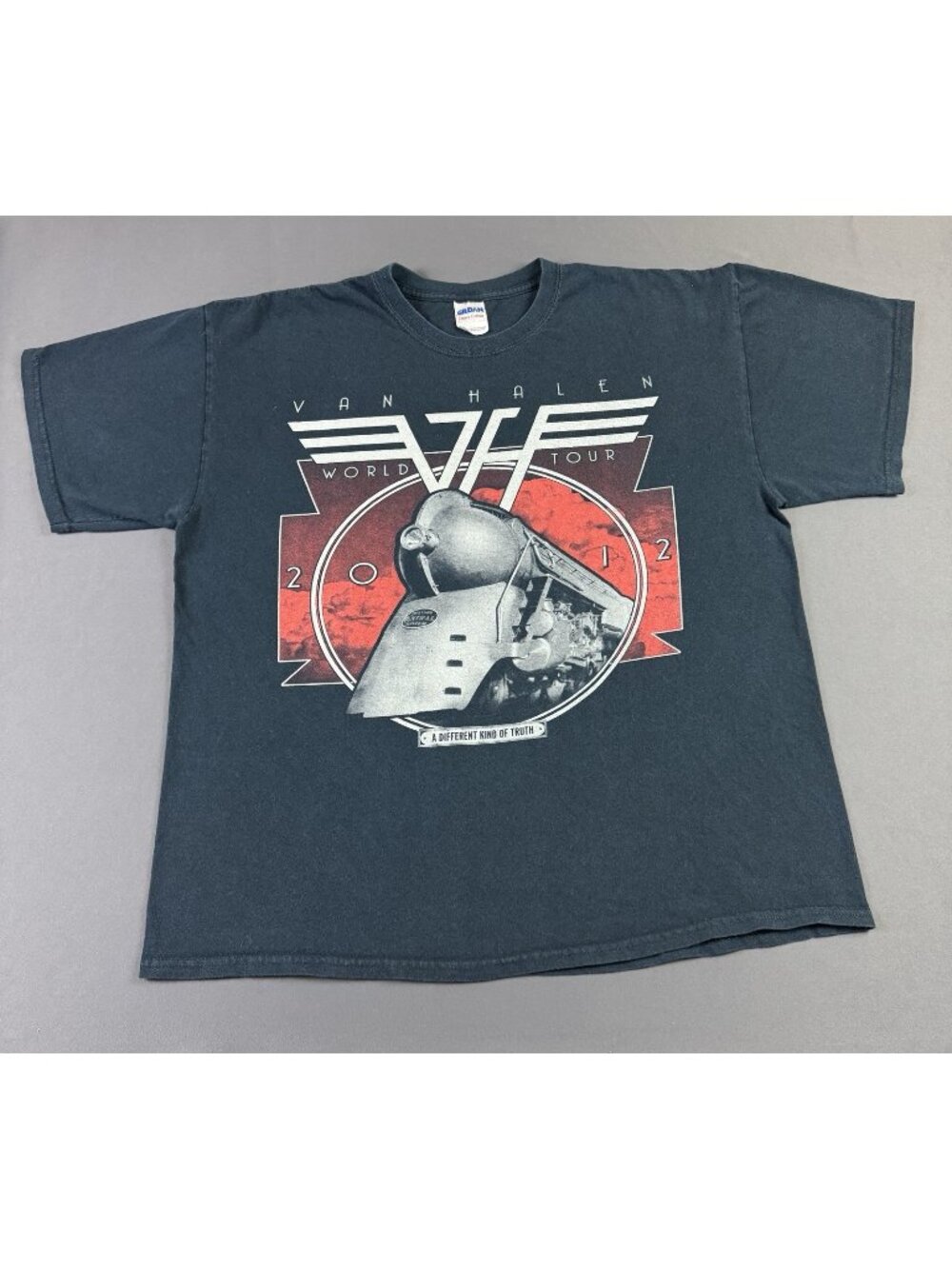 Rare Vintage Y2K Van Halen World Tour Concert Promo Different Kind Of Truth XL